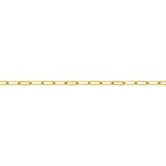 2.5x6.5mm (2505) Flat Paperclip Chain 10ft Spool