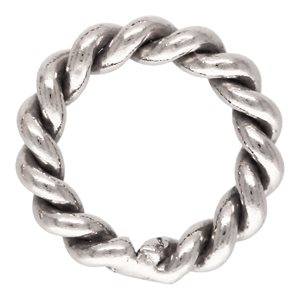 Twisted Jump Ring 20.5ga 0.76x4.0mm CL AT