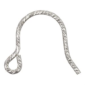 Sparkle Ear Wire .028" (0.71mm) AT