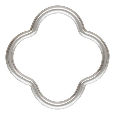 10.4mm Clover Jump Ring (0.81mm Wire) AT