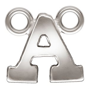 Block Letter 'A' Connector (0.5mm Thick) AT