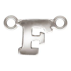 Block Letter 'F' Connector (0.5mm Thick) AT