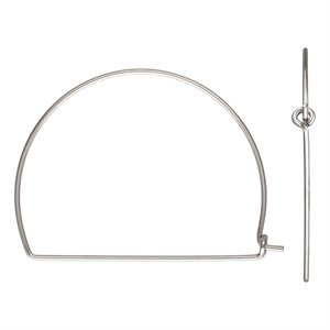 0.70x24.5x32.0mm Wire Arch Beading Hoop AT