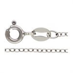 18" 1.3mm Cable Chain SPAT