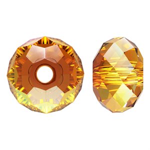 18mm Crystal Bead Copper