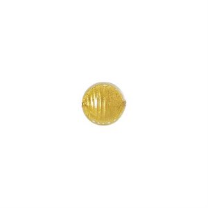 16mm Gold Lentil Bead