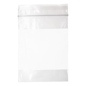 3x4 2mil White Bag (10,000p Case)