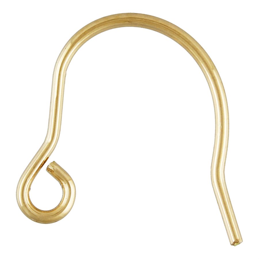 Gold Plated Over Brass Fish Hooks Earring Hooks Ear Wires Fishhook ear –  Rosebeading Official