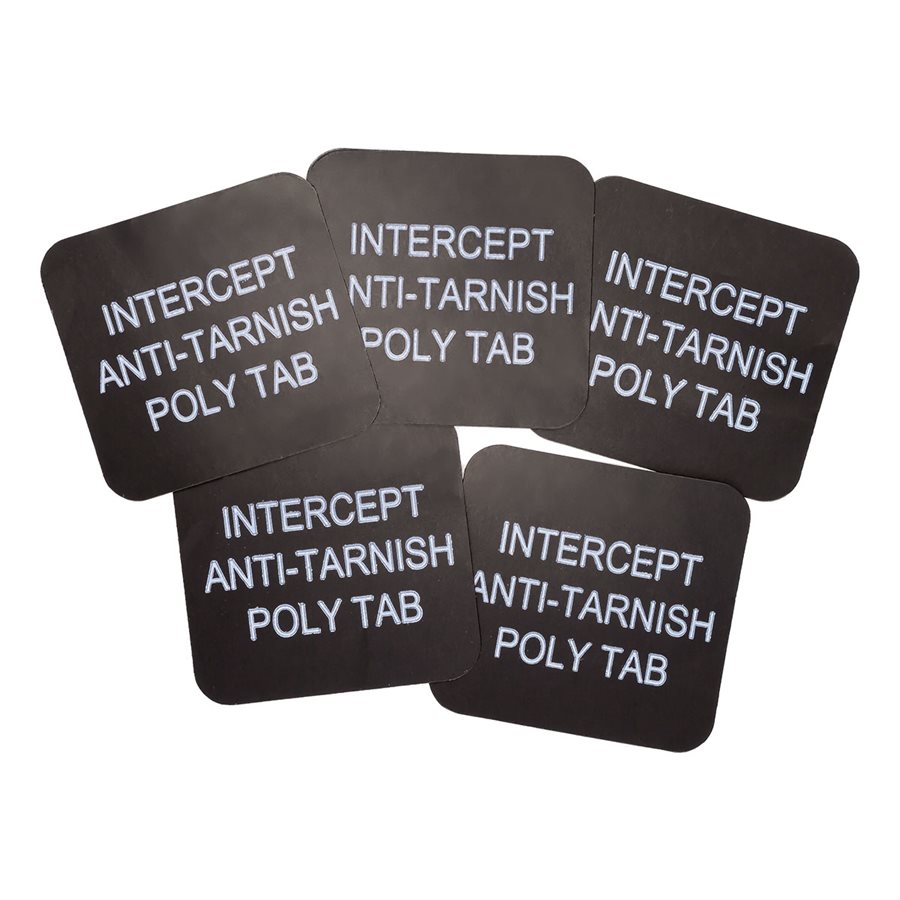 Static Intercept® 2x7 Anti Tarnish Strip Tabs  Intercept Silver & Jewelry  Care – Intercept Jewelry Care