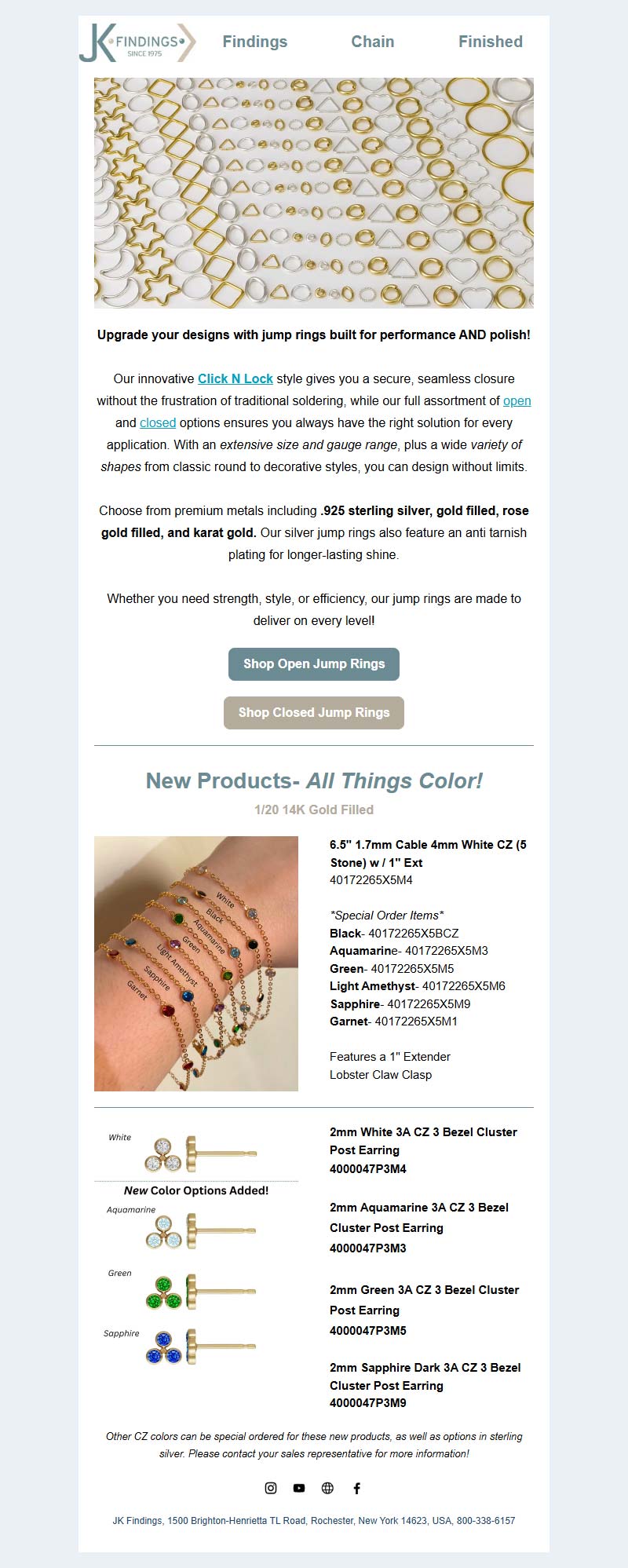 Enhance Your Designs with Premium Jump Rings