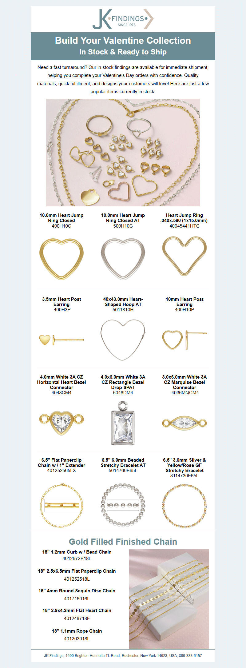 Stock Up for Valentine’s Day: Popular Items Ready to Ship