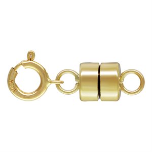 4.5mm Magnetic Clasp w / 4.5mm Spring Ring
