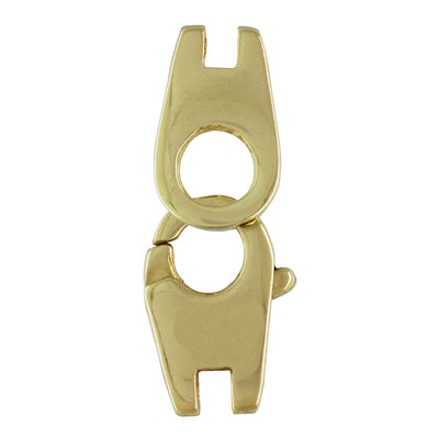 Cast Clasp #5 (2-Part) (4.5x11.5mm) Cast Clasp #5 (2-Part) (4.5x11.5mm)