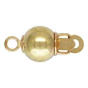 6.0mm Shiny Bead Clasp