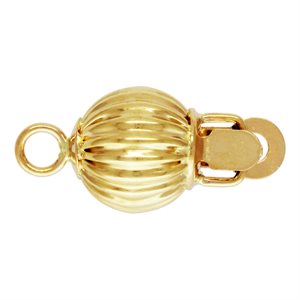 6.0mm Corrugated Bead Clasp