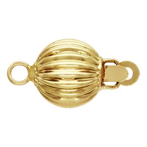 8.0mm Corrugated Bead Clasp