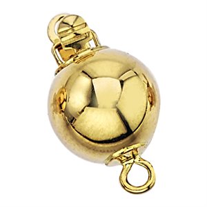 9.0mm Shiny Bead Clasp