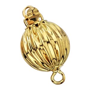 9.0mm Corrugated Bead Clasp