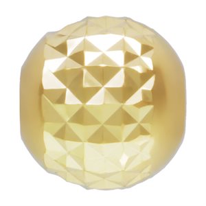 4.0mm Pyramid Cut Bead 1.4mm Hole