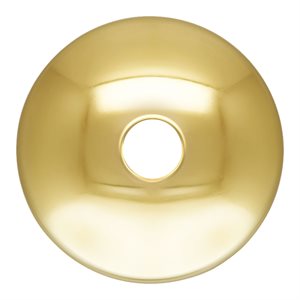3.0mm Bead Cap .026 Hole Light