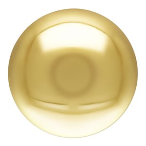 4.0mm Bead Cap No Hole Light