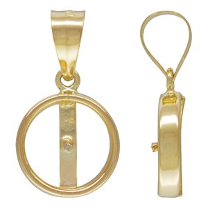 Bail w / Bezel for 7.0-7.5mm Button Pearl