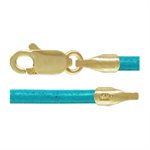 18" 1.5mm Cornflower Greek Leather LC 0