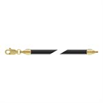 18" 3.0mm Black Rubber LC 1