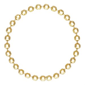 1.5mm DC Bead Chain Ring Size 6-6.5