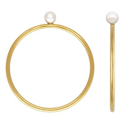 3mm White Crystal Pearl Stacking Ring Size 5 3mm White Crystal Pearl Stacking Ring Size 5