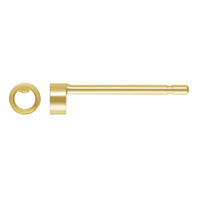 2.0mm Bezel Ear 0.76mm Post 2.0mm Bezel Ear 0.76mm Post
