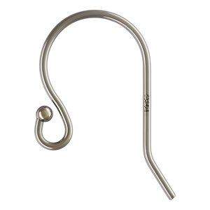 Ball End Ear Wire .026" (0.66mm) RH