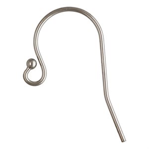 Ball End Ear Wire .025" (0.64mm) RH