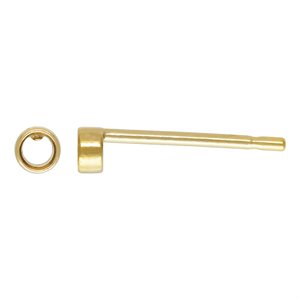 2.0mm Bezel Post Earring