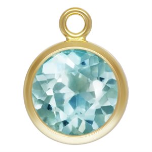 6.0mm Sky Blue Topaz Bezel Drop