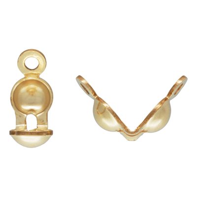 Clamshell Bead Tip w / 2 Rings (.036" Hole) Clamshell Bead Tip w / 2 Rings (.036" Hole)