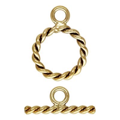 9mm Ring Twisted Toggle Set (1.3mm wire) 9mm Ring Twisted Toggle Set (1.3mm wire)