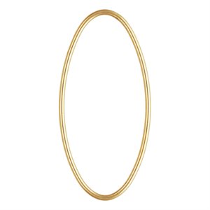 Oval Jump Ring 19ga 0.89x30x15mm CL