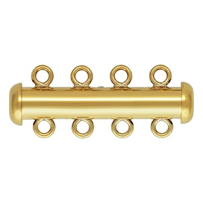 4.3x26.0mm Tube Clasp 4 Row