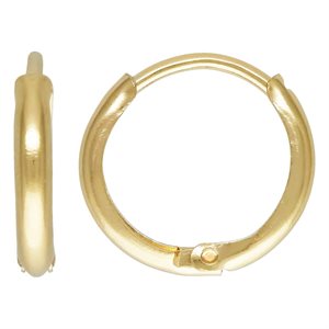 11.0mm Round Huggie Hoop Earring