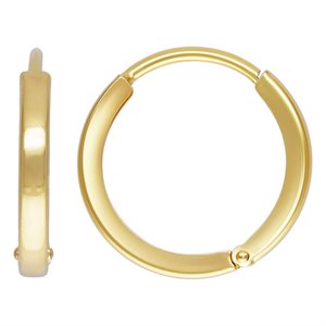 15.0mm Hinged Hoop Earring