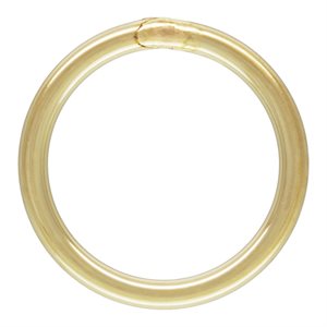 Jump Ring 22ga .025x.240" (0.64x6.0mm) Closed