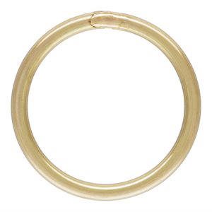 Jump Ring 22ga .025x.280" (0.64x7.0mm) CL