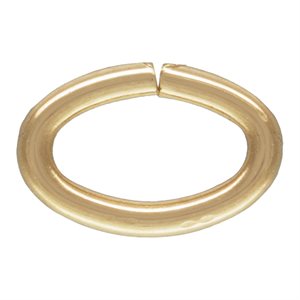 Oval Jump Ring 20.5ga 0.76x3.6x5.5mm
