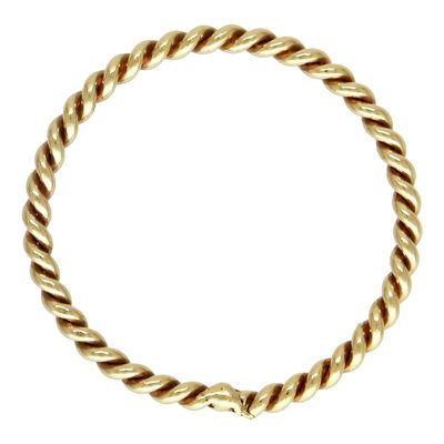 Twisted Jump Ring20.5ga 0.76x10.0mm Closed