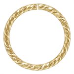 Sparkle Jump Ring .035x.385" (0.89x9.8mm)