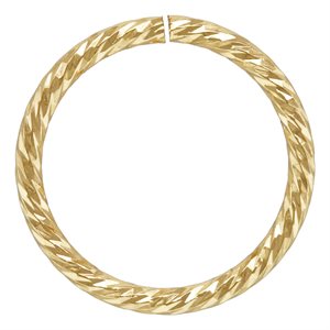 Sparkle Jump Ring .035x.385" (0.89x9.8mm)