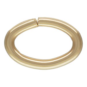 Oval Jump Ring 16ga 1.27x6.4x9.6mm