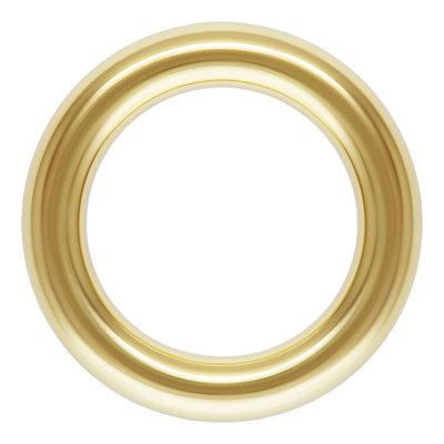 Jump Ring 18ga .040x.240" (1.0x6.0mm) CL