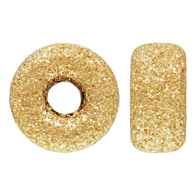 7.0mm Stardust Rondelle 1.8mm Hole 7.0mm Stardust Rondelle 1.8mm Hole
